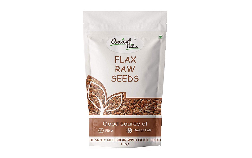 Ancient Bites Flax Raw Seeds    Pack  1 kilogram